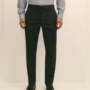 Brooks Brothers 100% Wool Black Dress Pants (Regent Fit)